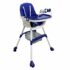 Silla de comer juguete azul