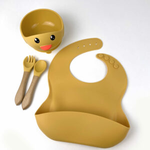 Set Alimentacion 4pzas Patito Amarillo