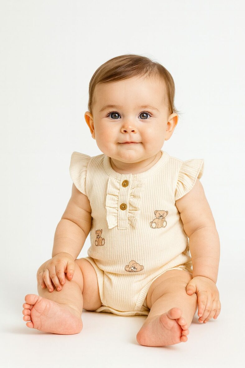 Body Osito-short algodon Begge T: 6/9-9/12-18