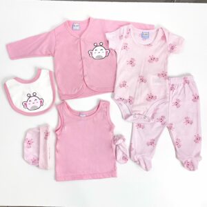 Ajuar 7pzas Mariposa