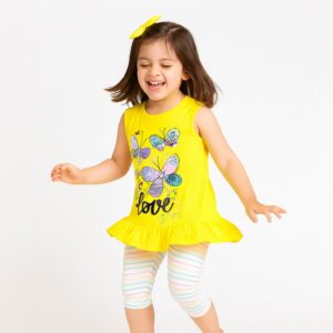 Conjunto Blusa+Licra Love T: 4-6-8