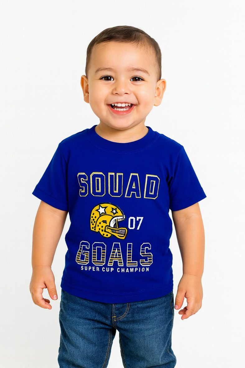 Camiseta Goal 7 Azul  T: 18-24-36