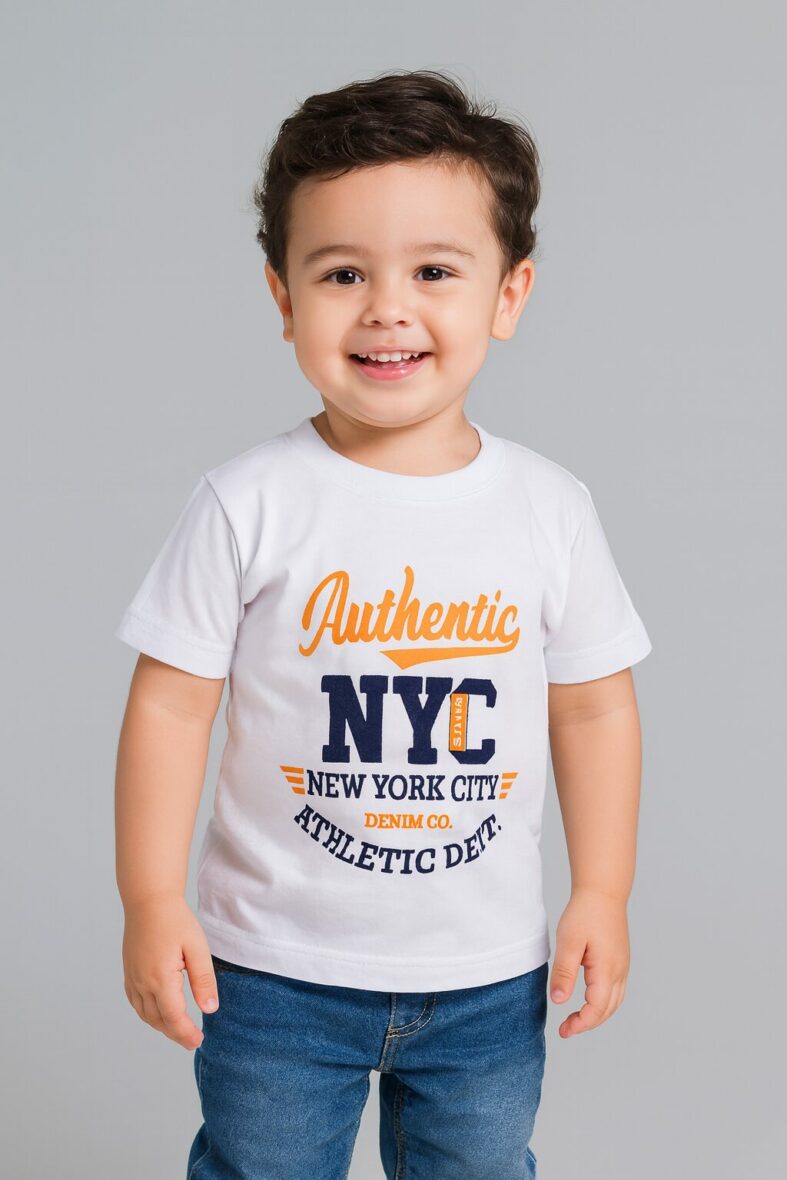 Camiseta NYC Blanca   T: 18-24-36