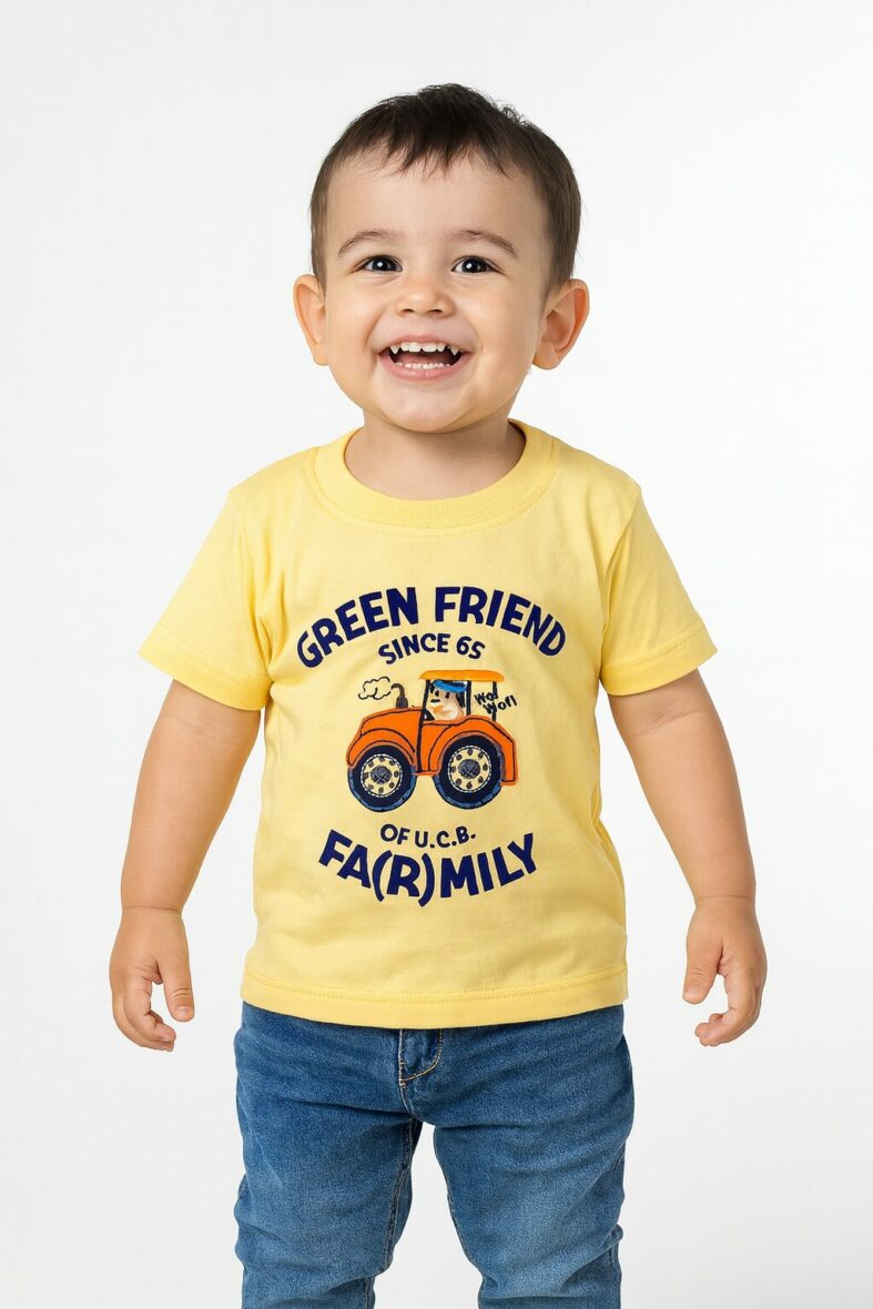 Camiseta Green Friend Amarillo T: 18-24-36
