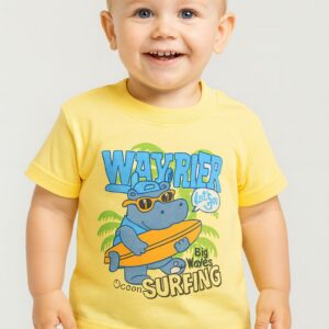 Camiseta Ocean Surfin Amarillo  T: 4-6-8