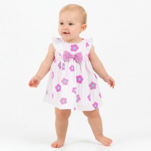 Vestido Flores+calzon