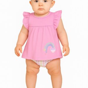 Conjunto Blusa+calzon+cintillo