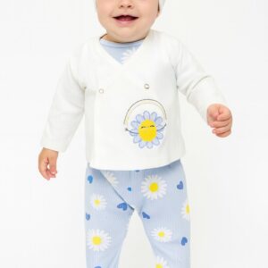 Ajuar 5pzas flor niña