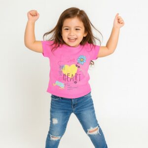 Blusa niña rosa T: 9/12-18-24-36