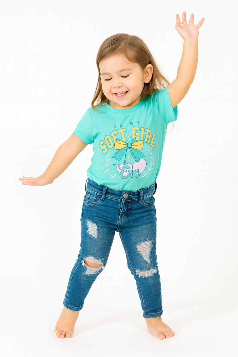 Blusa niña Verde T: 9/12-18-24-36