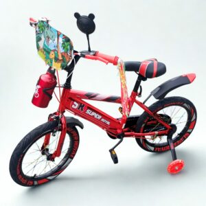 Bicicleta Aro 16 c/casco Rojo