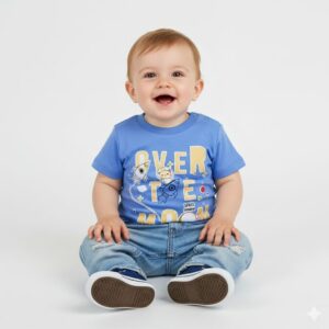 Camiseta Osito T: 0/3-3/6-6/9-9/12