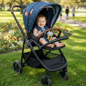 Coche Universo Semi Europeo Azul Claro