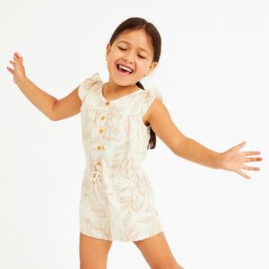 Enterizo niña Hojita